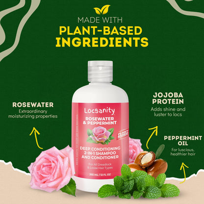 Locsanity sulfate-free shampoo for dreadlocks lifestyle shot