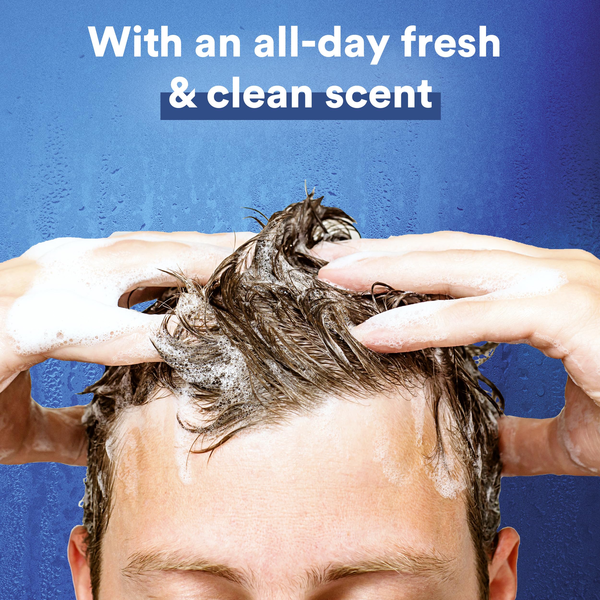 Suave Men Classic Clean 2-in-1 shampoo and conditioner packaging