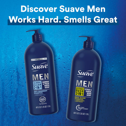Suave Men anti-dandruff hair care product set of 3