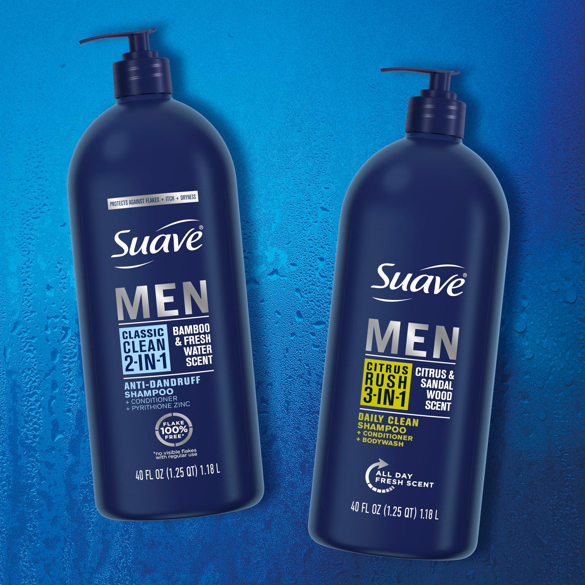 Suave Men 2-in-1 scalp treatment shampoo for men