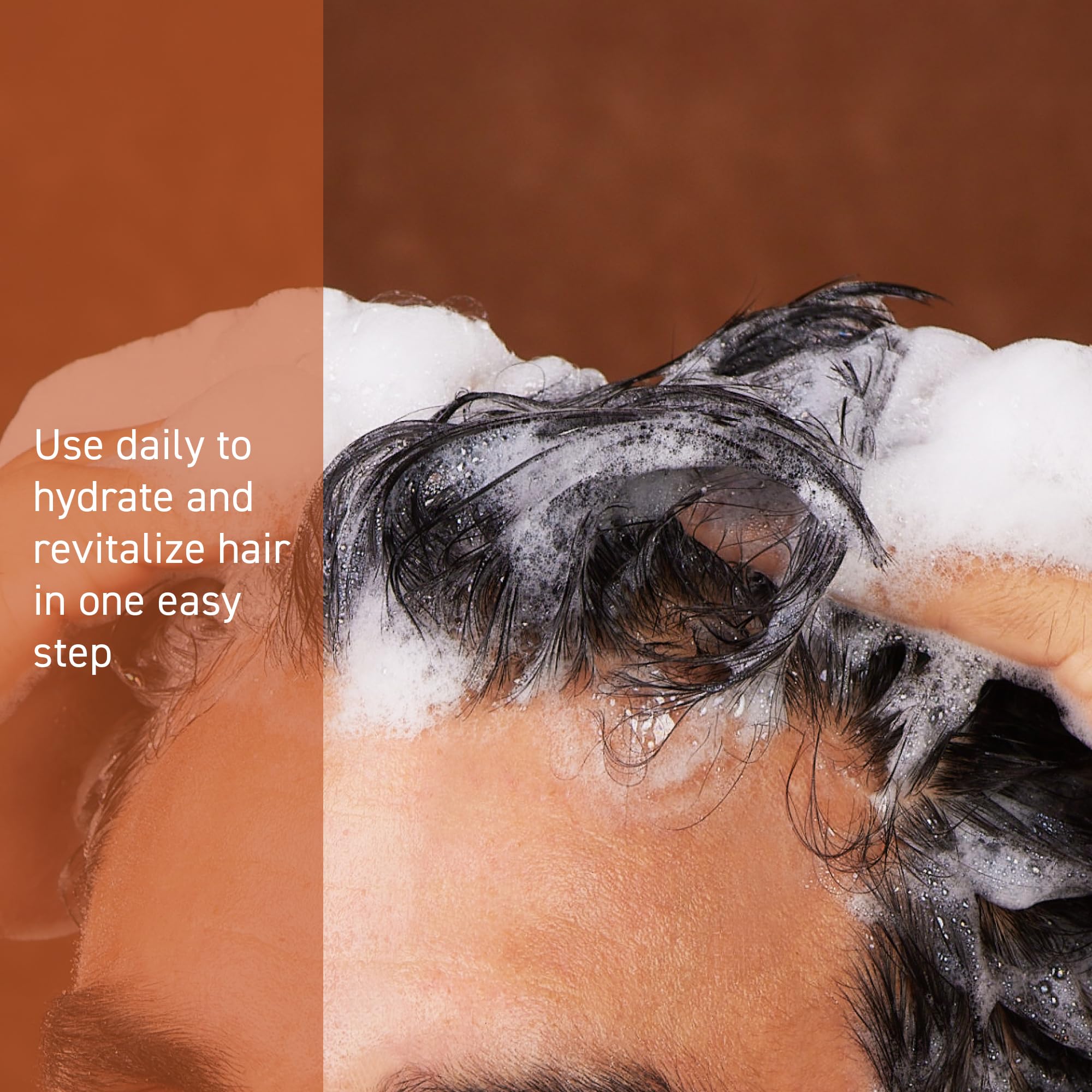 Texture of Cremo 2-in-1 shampoo and conditioner lather