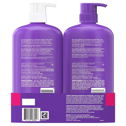 Authentic USA imported Aussie Miracle Moist hair care bundle