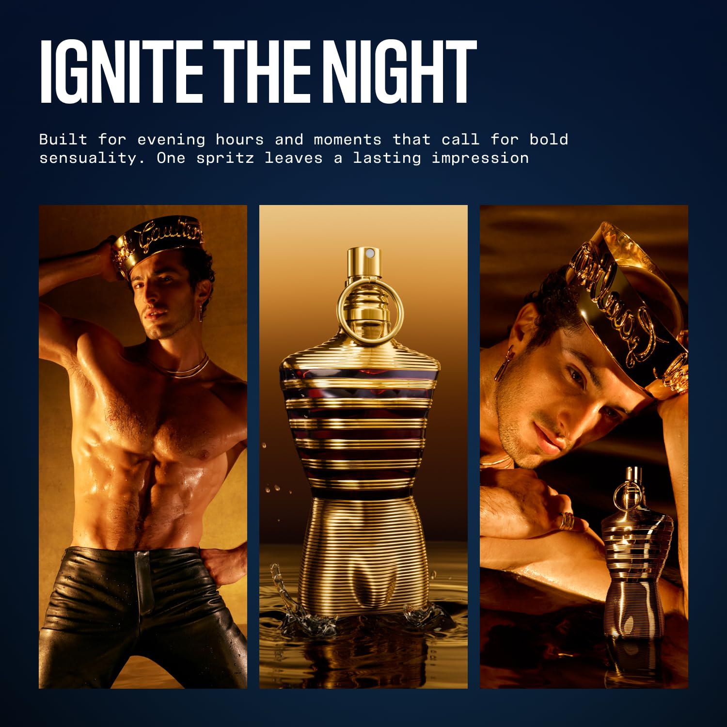 Jean Paul Gaultier Le Male Elixir premium USA imported designer cologne