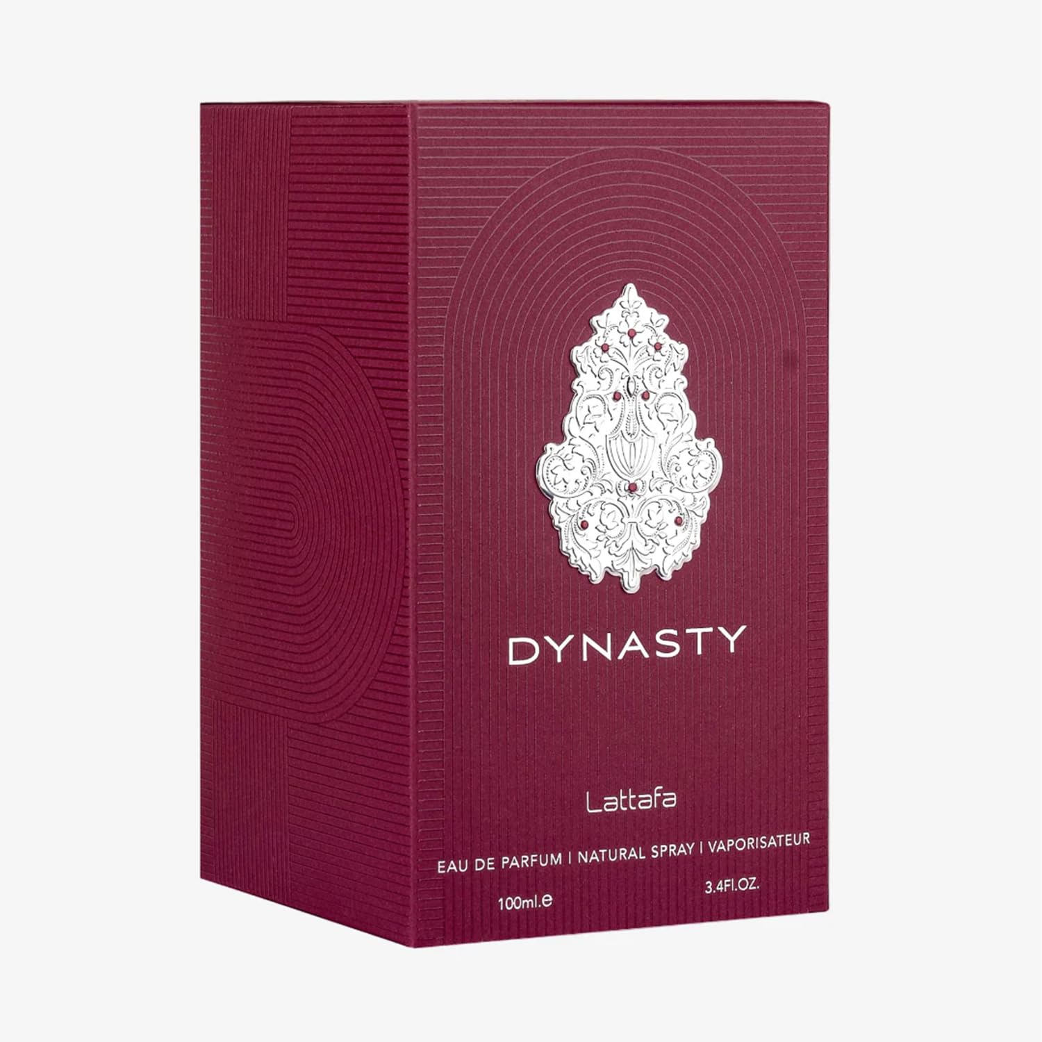 Lattafa Dynasty 100 ml spray bottle authentic imported middle eastern fragrance packaging