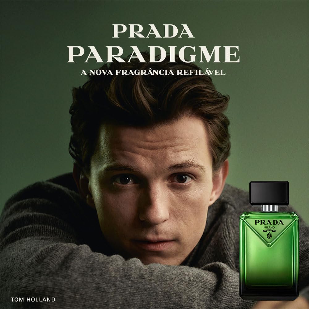 Prada Paradigme 100 ml spray nozzle close up view detailing build quality