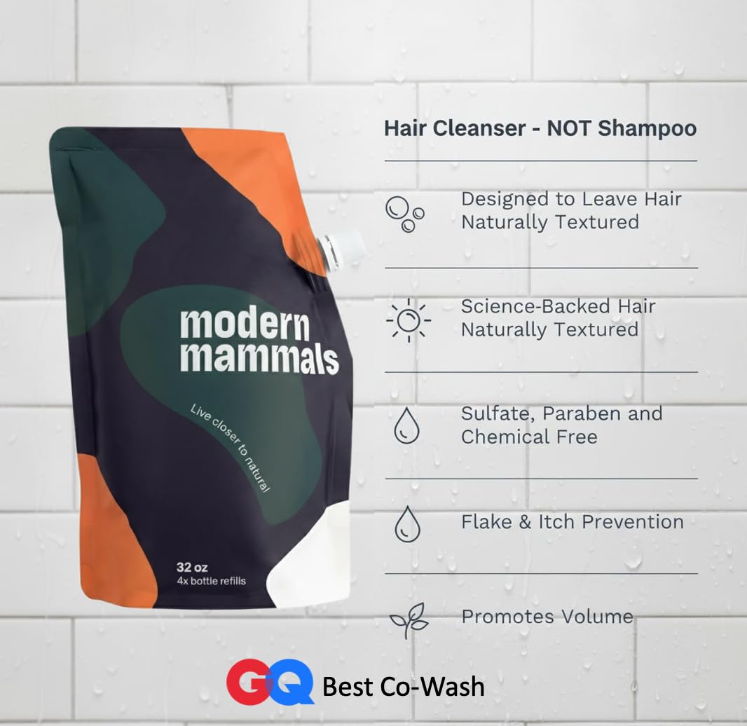 Modern Mammals Magic Mud hair cleanser ingredient details and usage