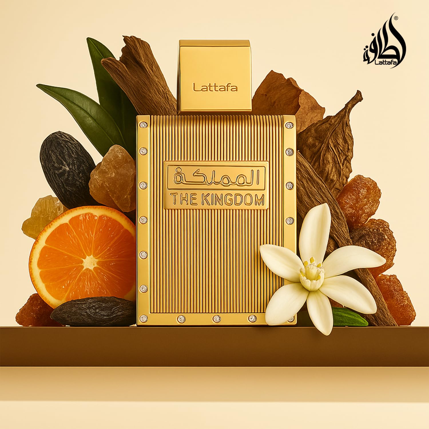 Authentic USA imported Lattafa The Kingdom fragrance for men