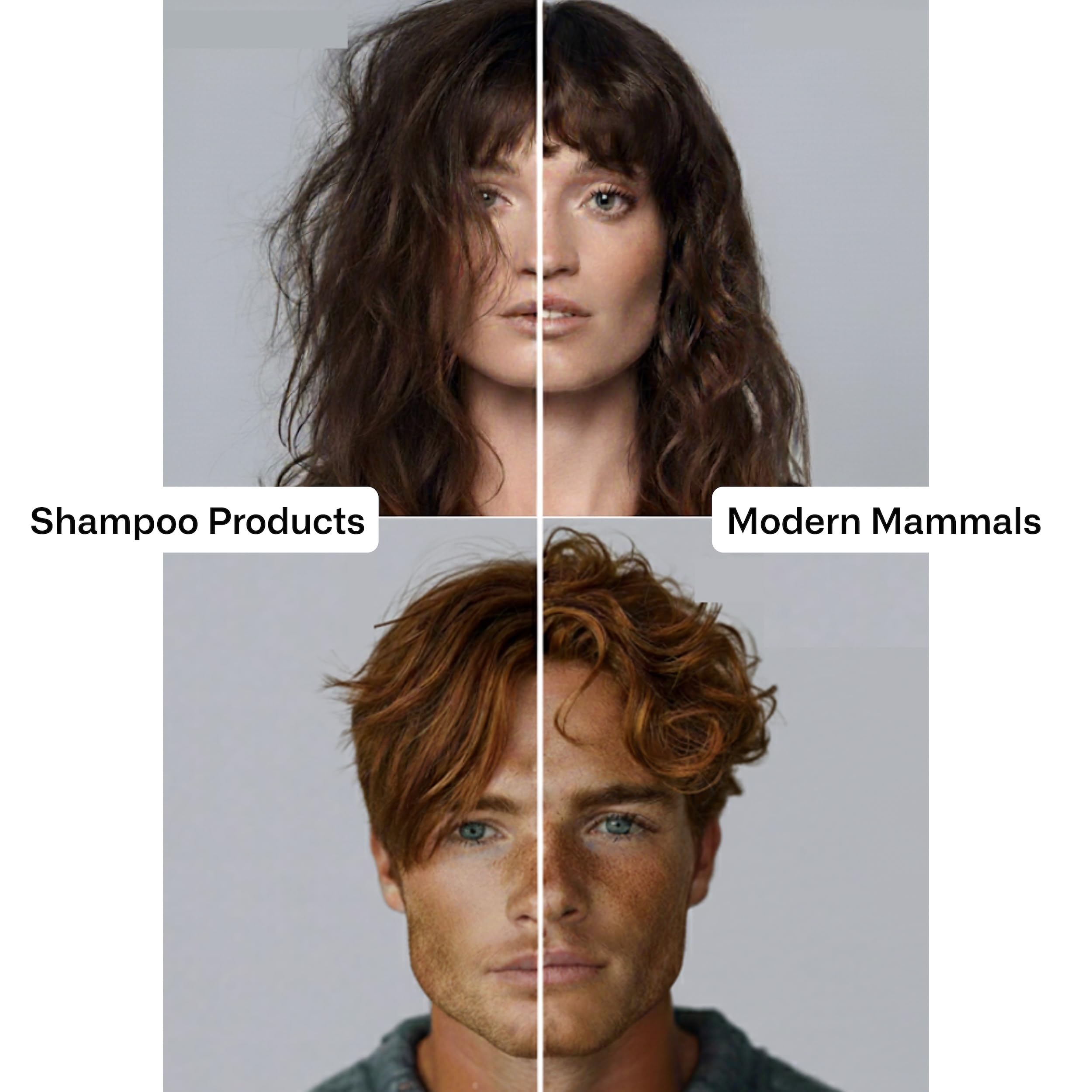 Modern Mammals sulfate-free shampoo alternative packaging side view