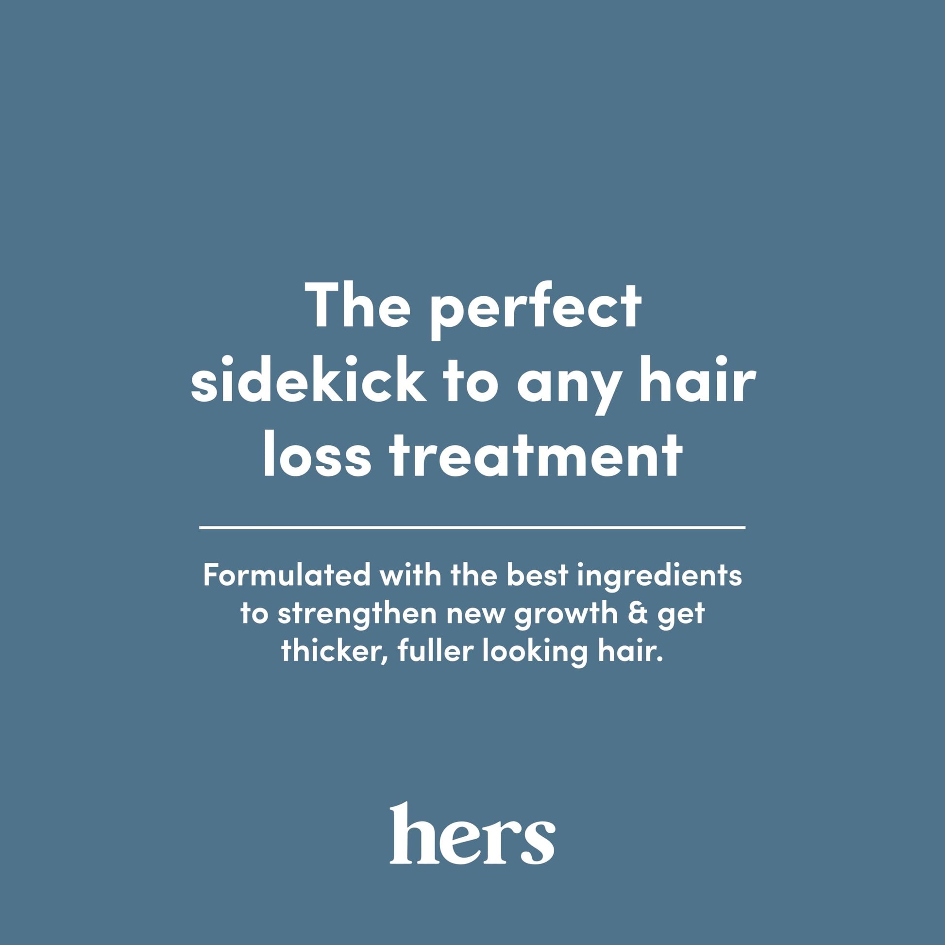Hers Full Volume hair set ingredients and usage labels