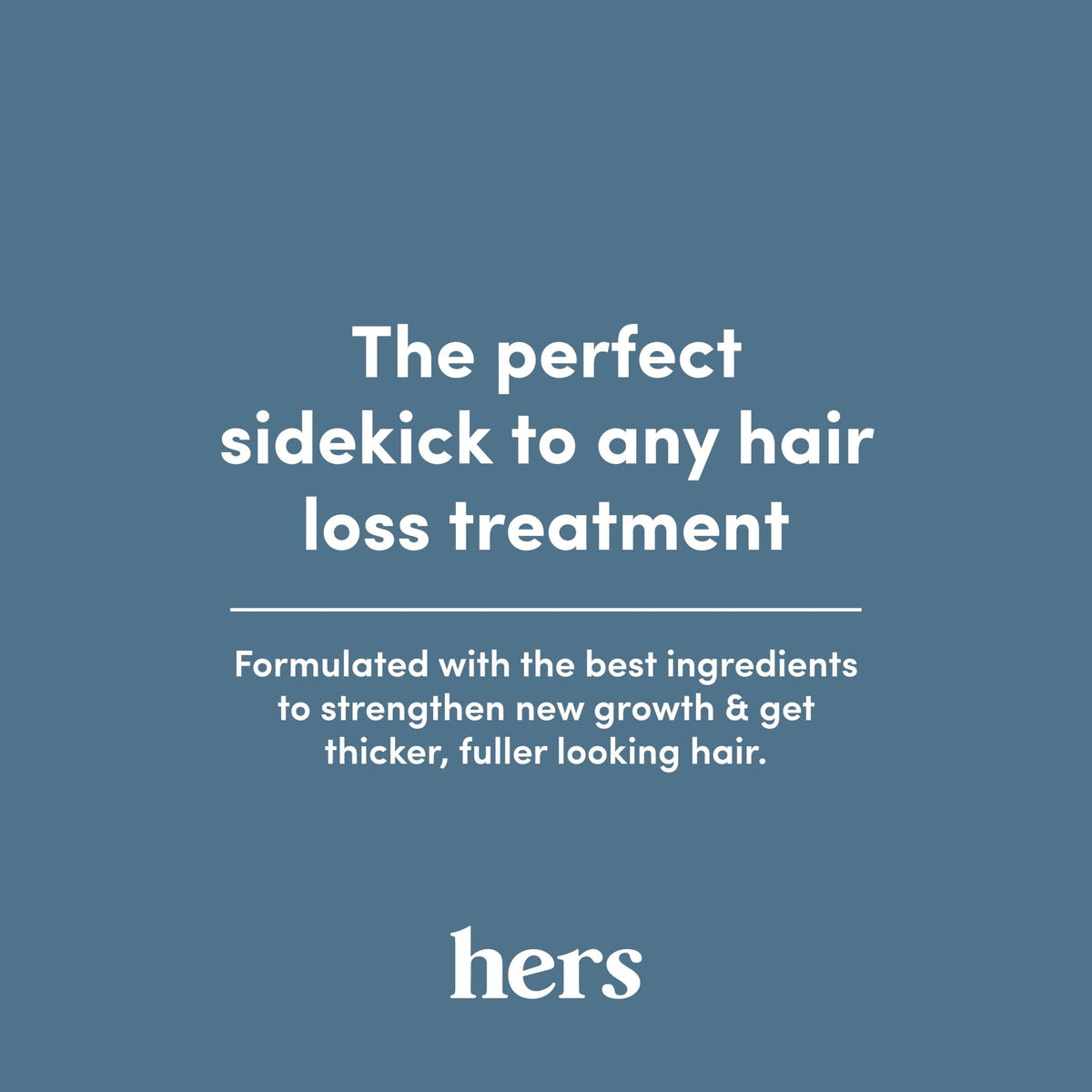 Hers Full Volume hair set ingredients and usage labels