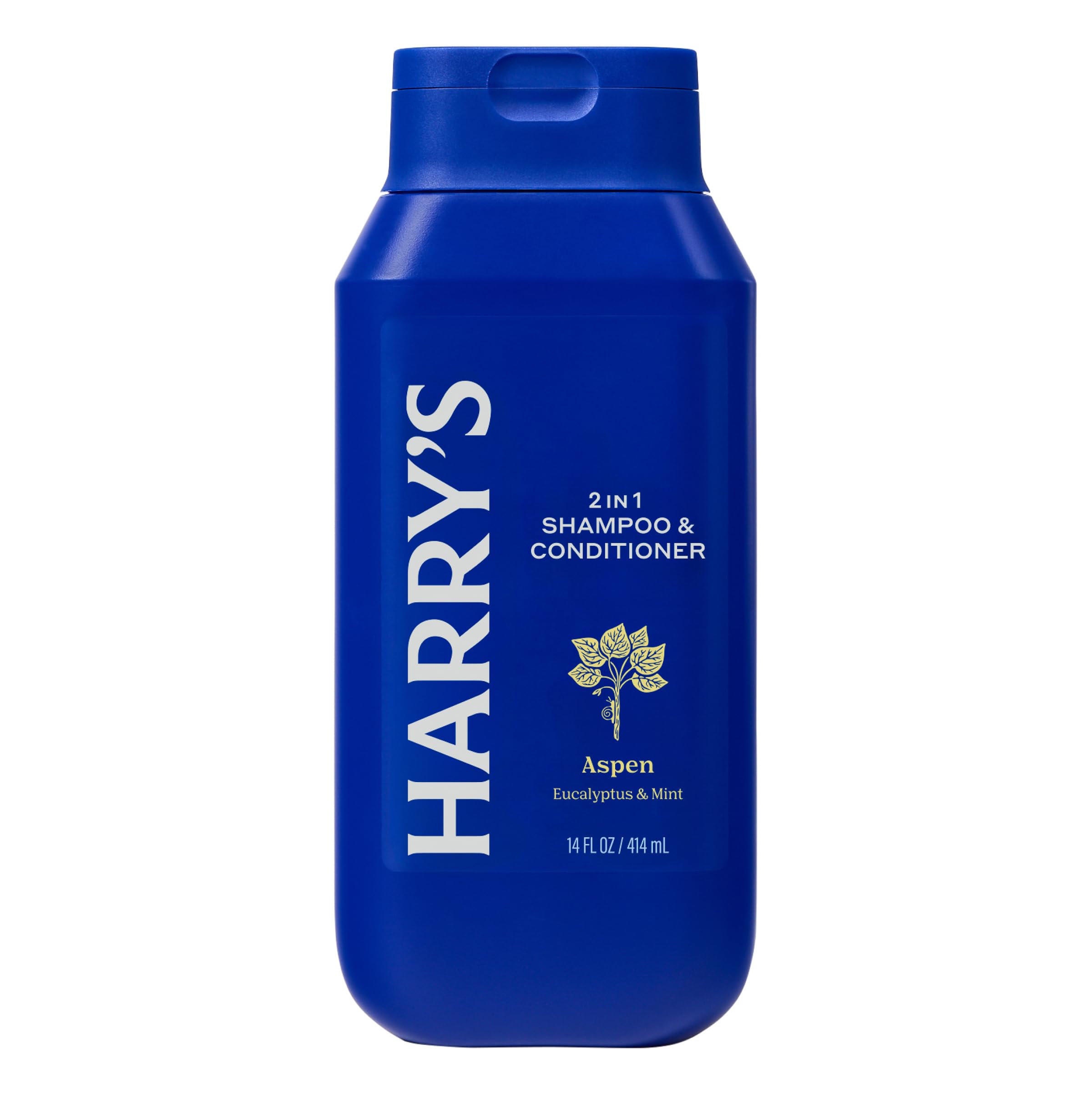 Harry's Aspen scented 2-in-1 hair care bottles