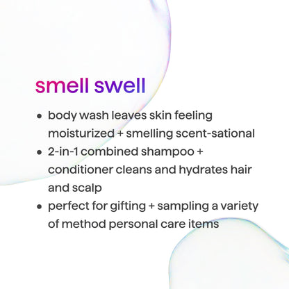 Method 18 fluid ounce body wash and shampoo bottle set