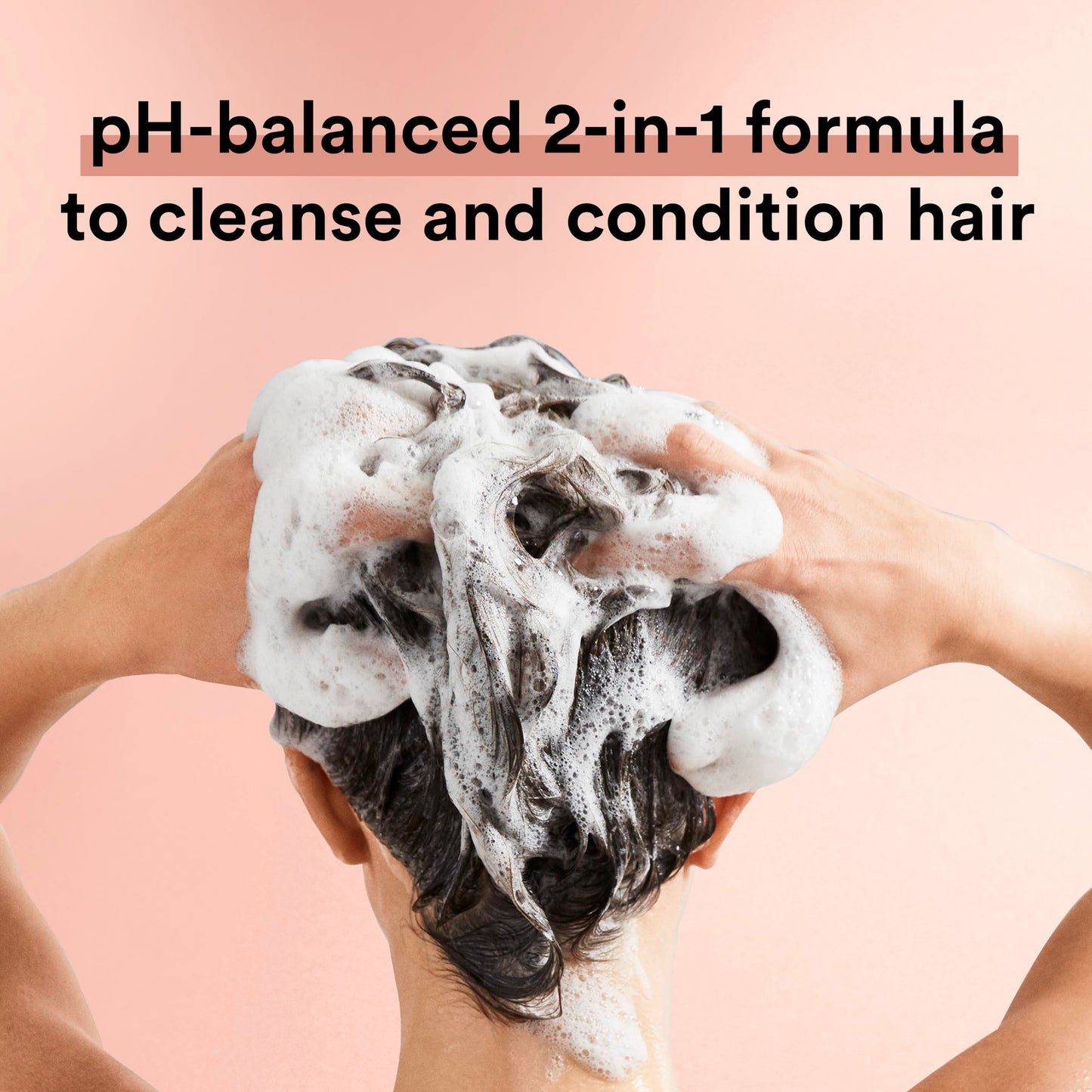Suave Micellar Infusion pump bottle packaging detail