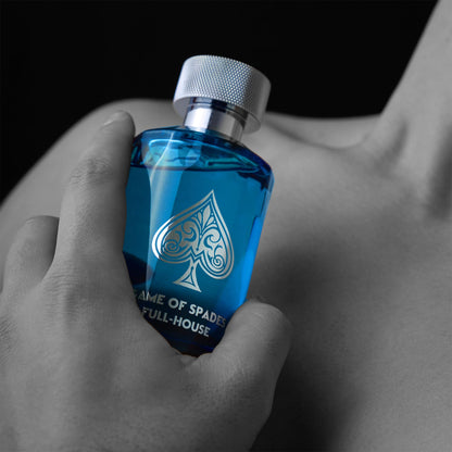 Close up of the Jo Milano Paris brand text on the authentic 100ml spray bottle.