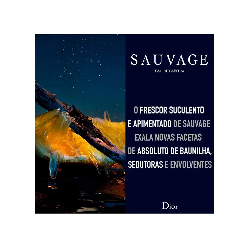 Authentic Christian Dior Sauvage premium fragrance bottle with signature magnetic cap