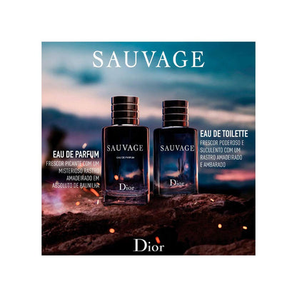 Christian Dior Sauvage luxury oriental fougere men perfume bottle display