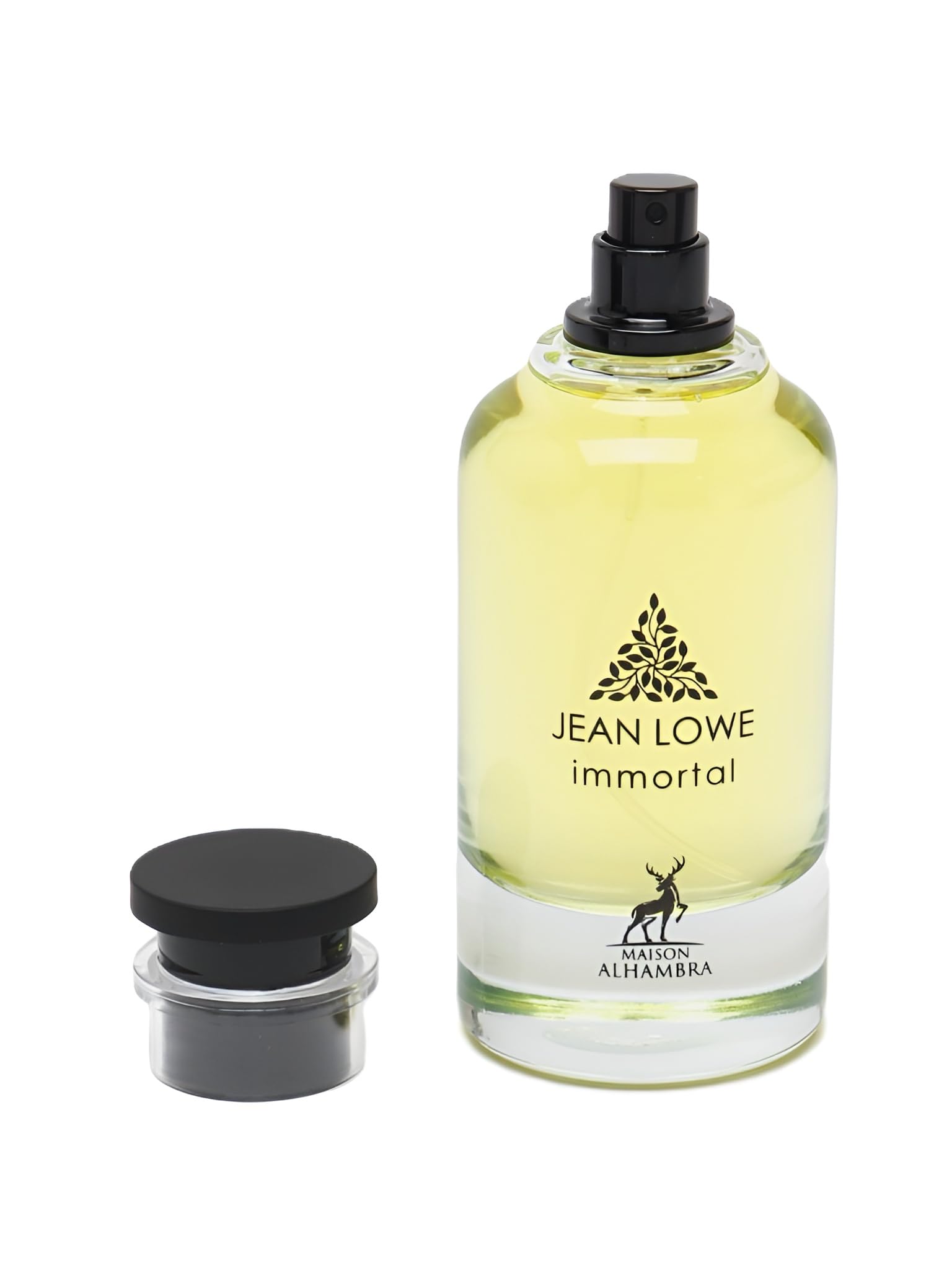 Maison Alhambra Jean Lowe Immortal Eau De Parfum side profile angle