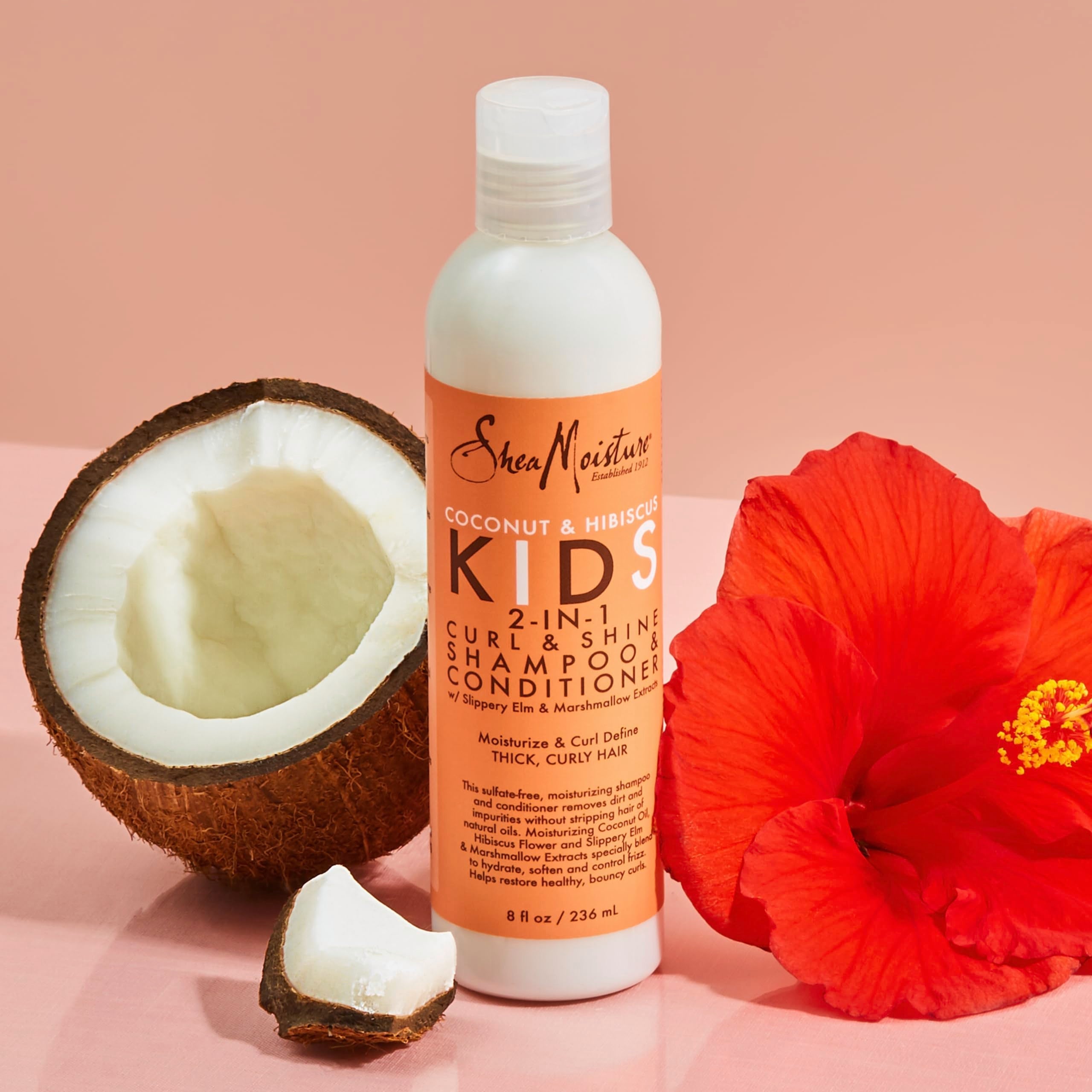 Shea Moisture 2-in-1 shampoo and conditioner texture and application