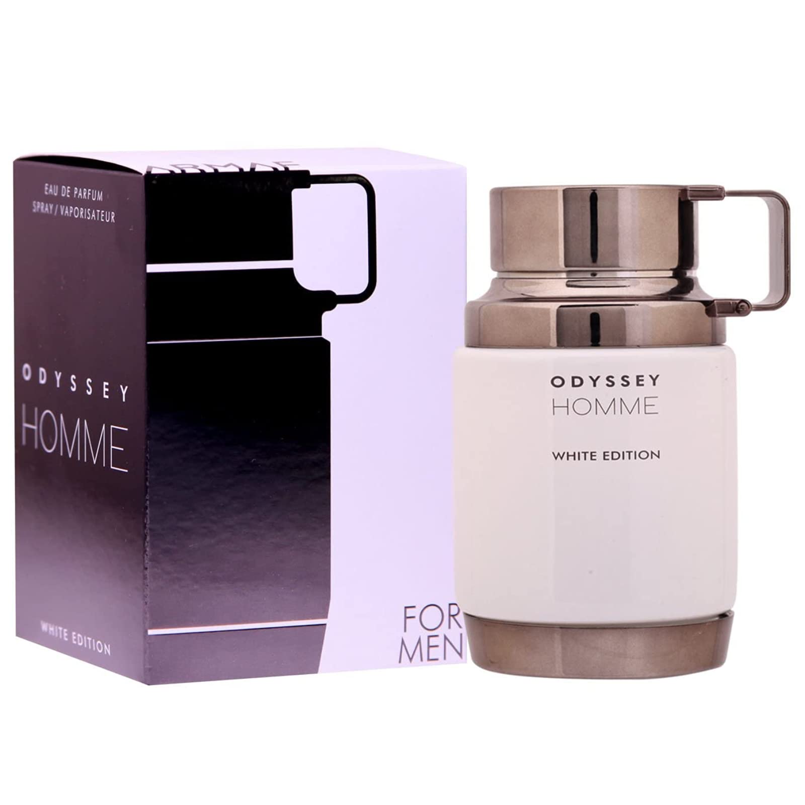 Armaf Odyssey White Edition 100ml men perfume packaging display