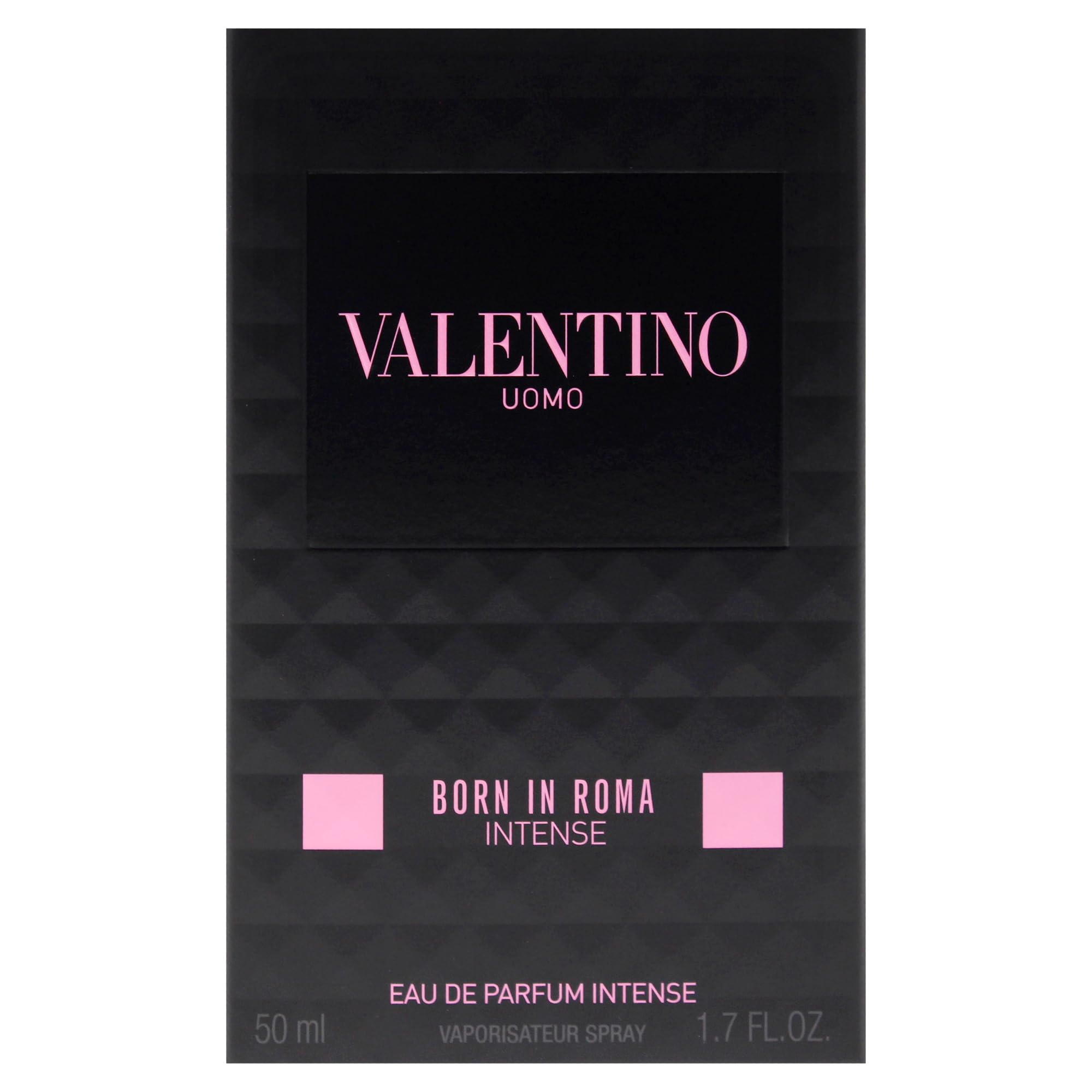 Close up of Valentino studded glass fragrance design