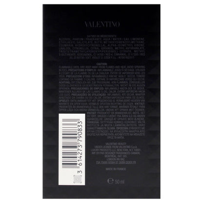 Valentino Uomo Born In Roma Intense 50ml bottle held in hand