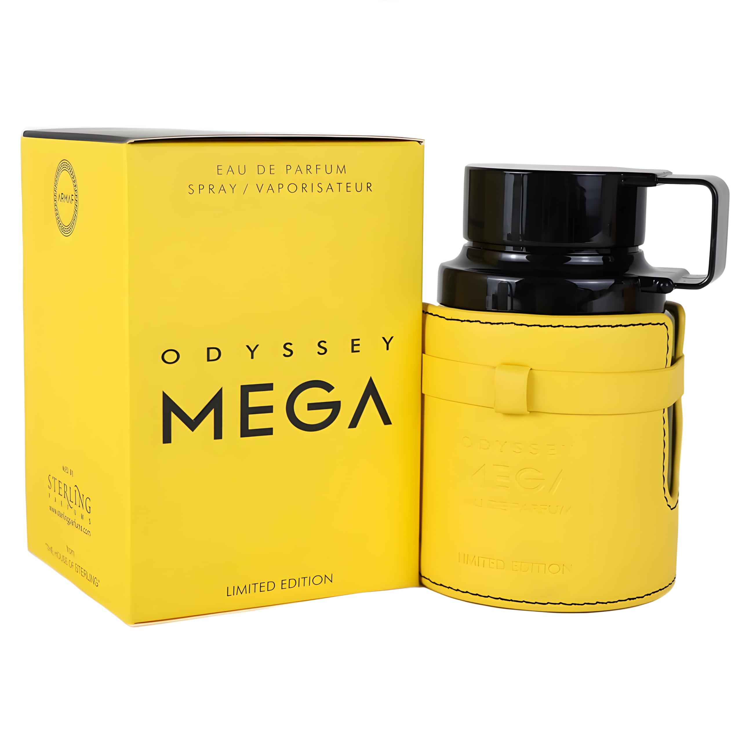 Armaf Odyssey Mega Eau De Parfum stylish flask bottle design for men