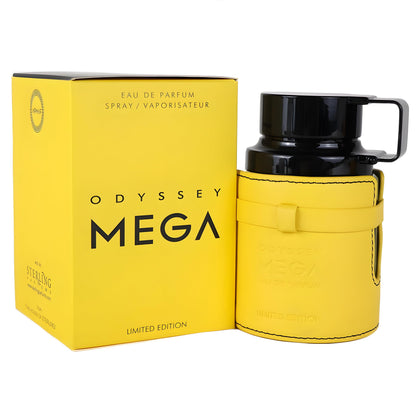 Armaf Odyssey Mega Eau De Parfum stylish flask bottle design for men