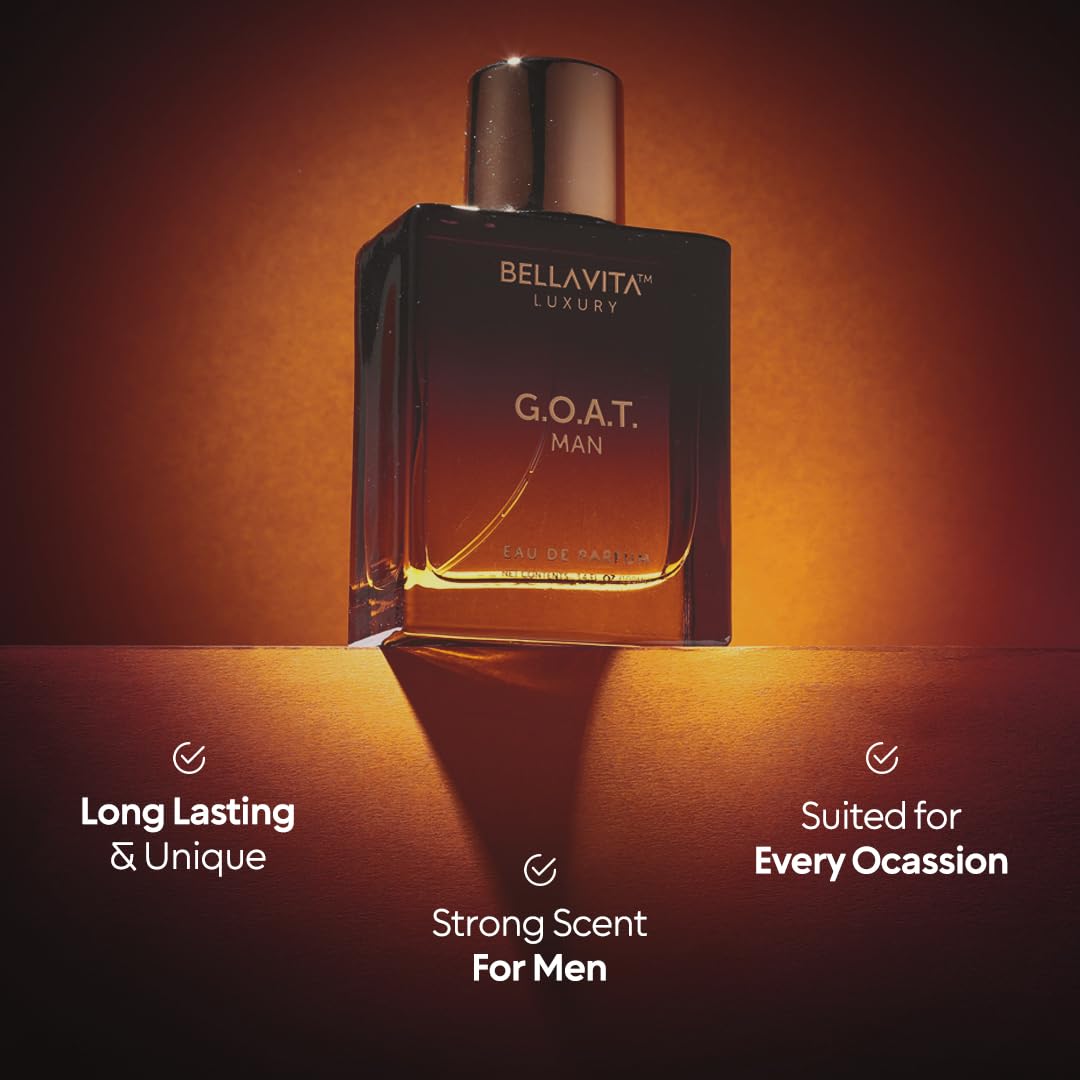 Bella Vita Luxury GOAT long lasting cologne box packaging details