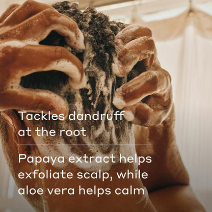 Harry's dandruff treatment packaging details