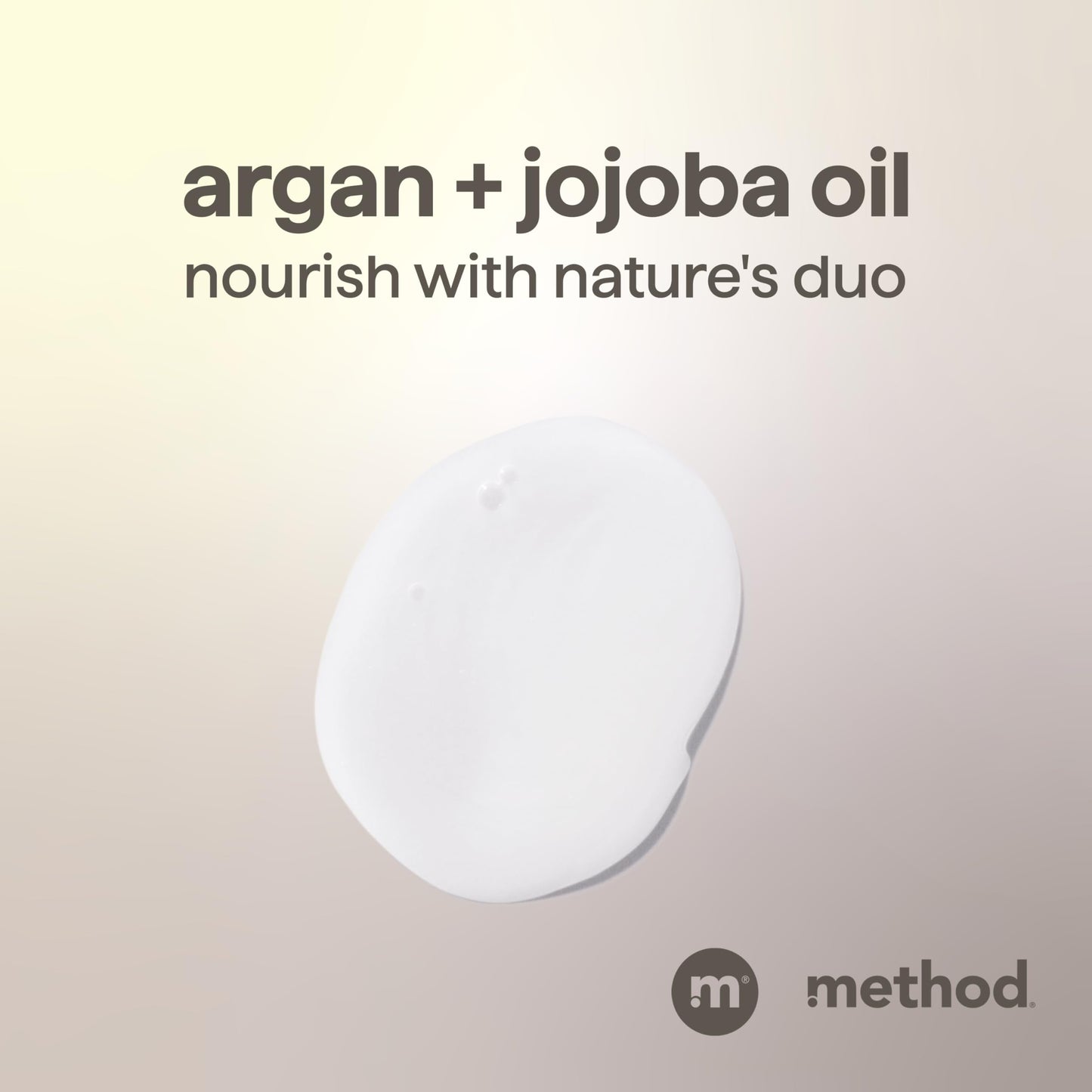 Back of Method Men 2-in-1 shampoo bottle with ingredient details