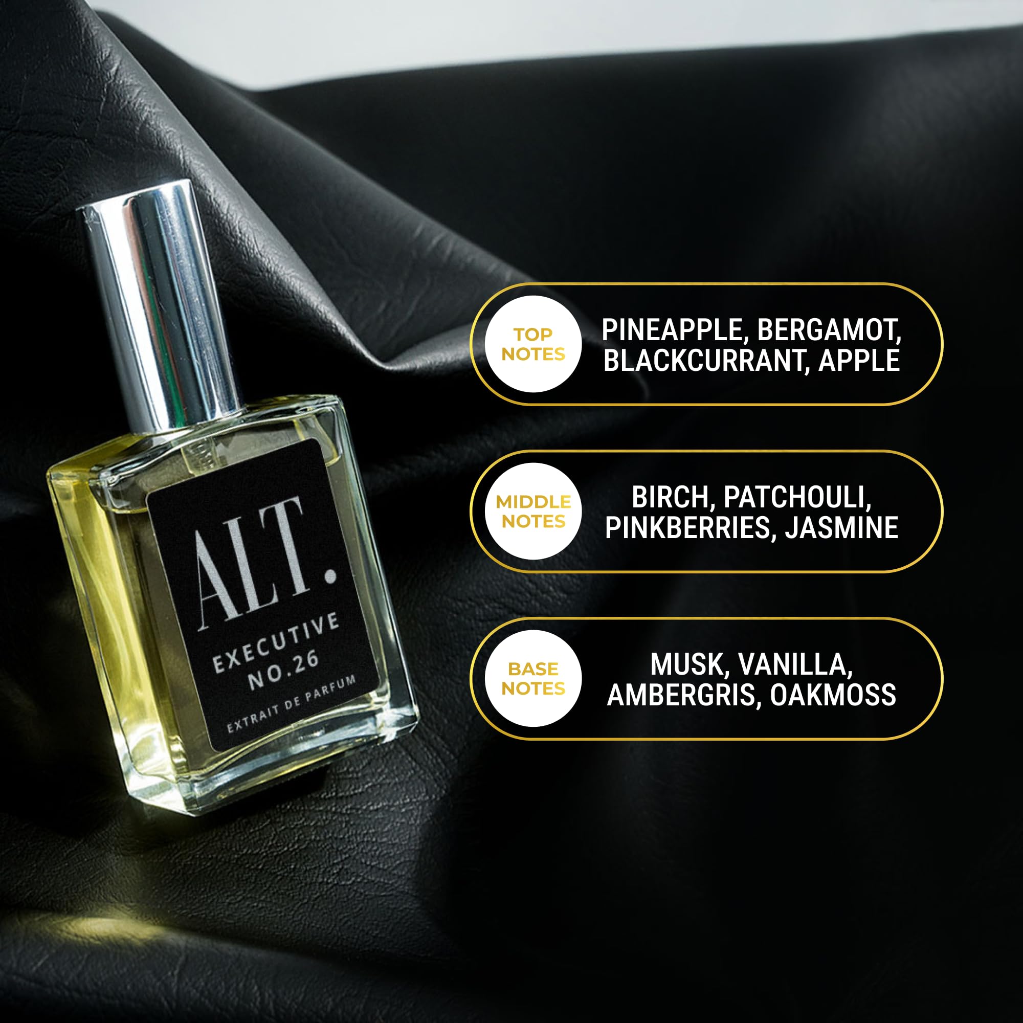 ALT Fragrances Executive Number 26 60ml imported perfume packaging and branding