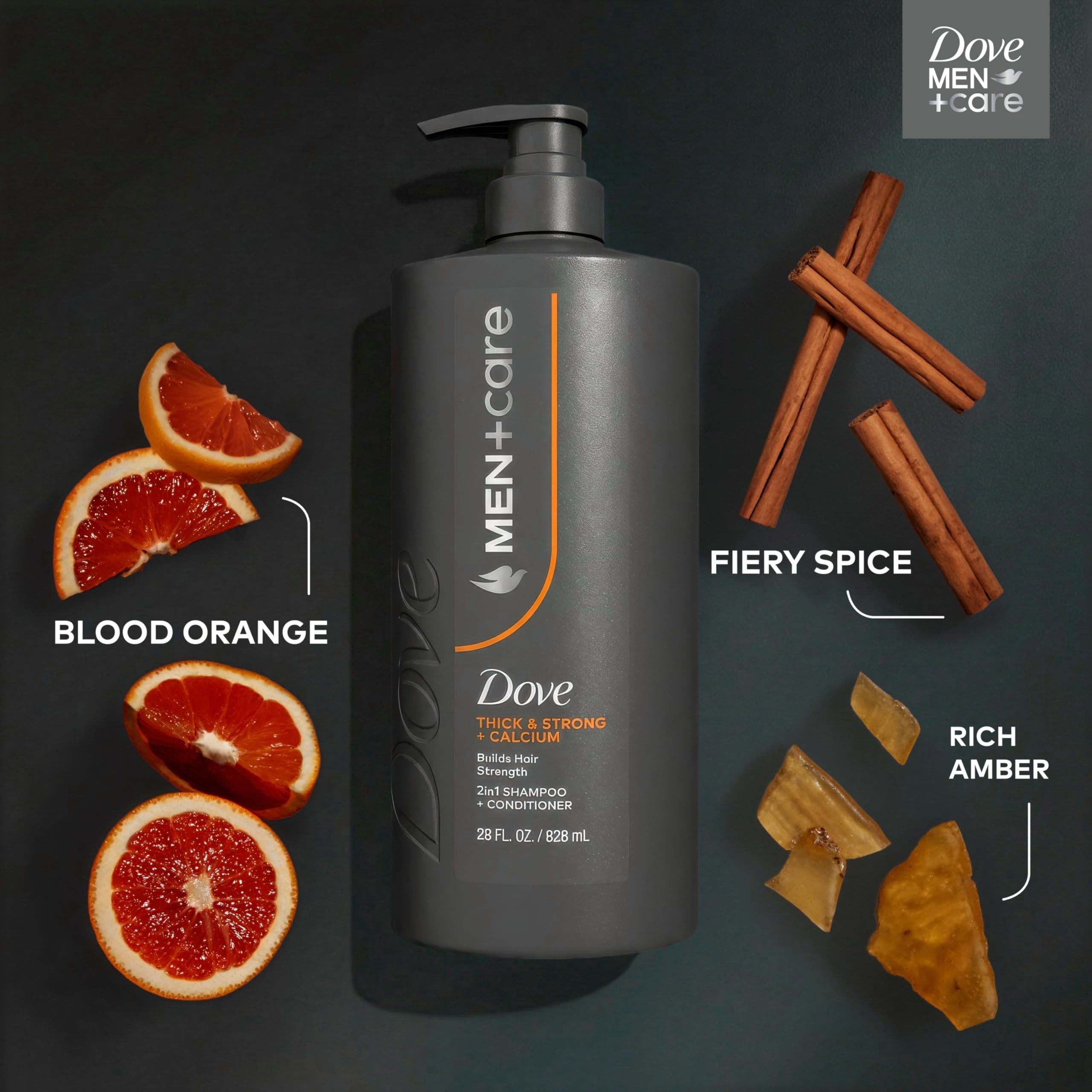 Texture of Dove Men Plus Care fortifying shampoo