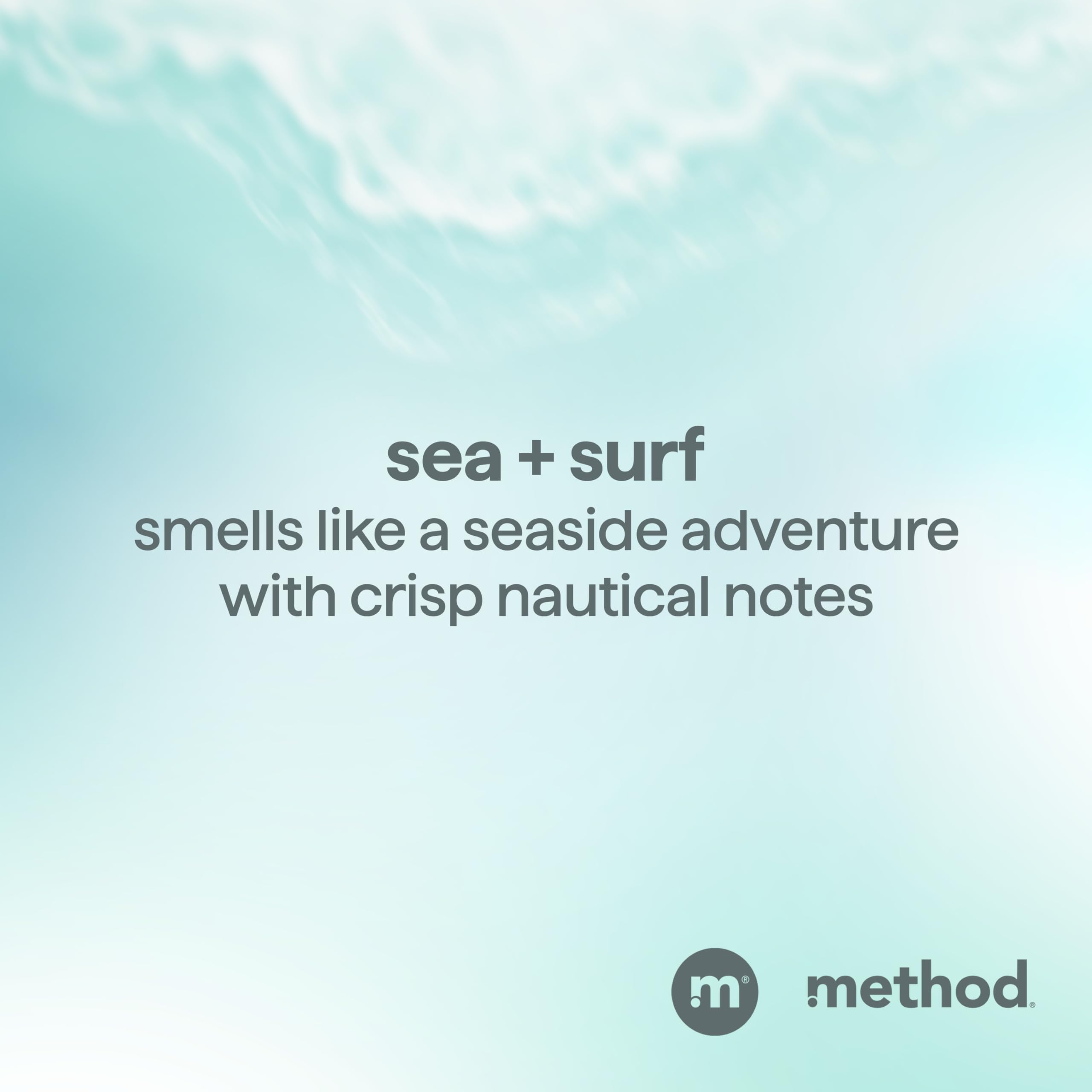Method Men 14 fluid ounce Sea and Surf gel bottle