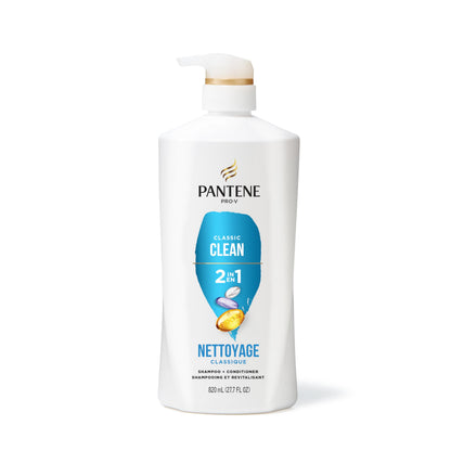 Pantene Classic Clean hair care set for all hair types