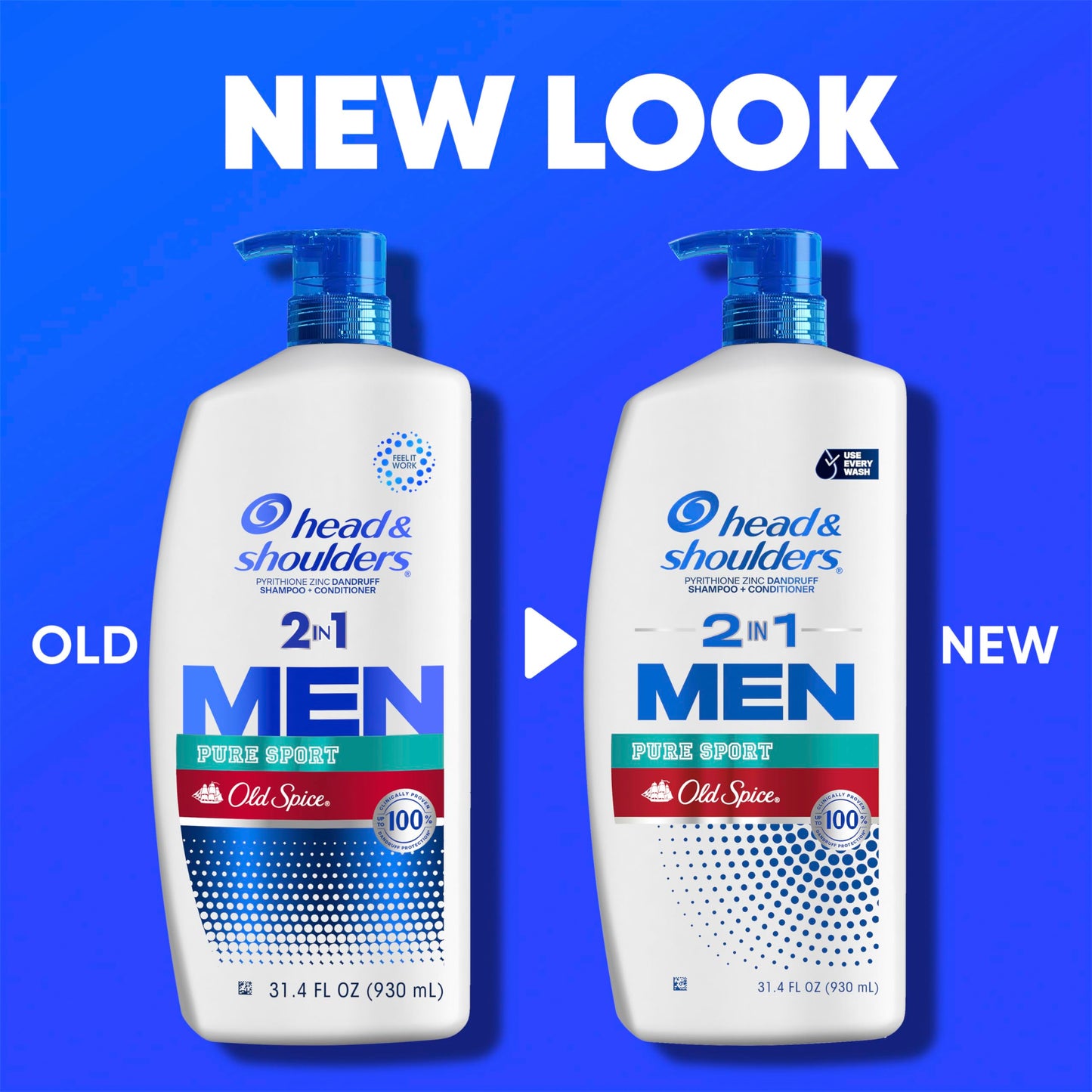 Head and Shoulders anti-dandruff shampoo and conditioner for men