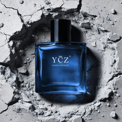Ycz authentic USA imported cologne for men showcased under professional lighting