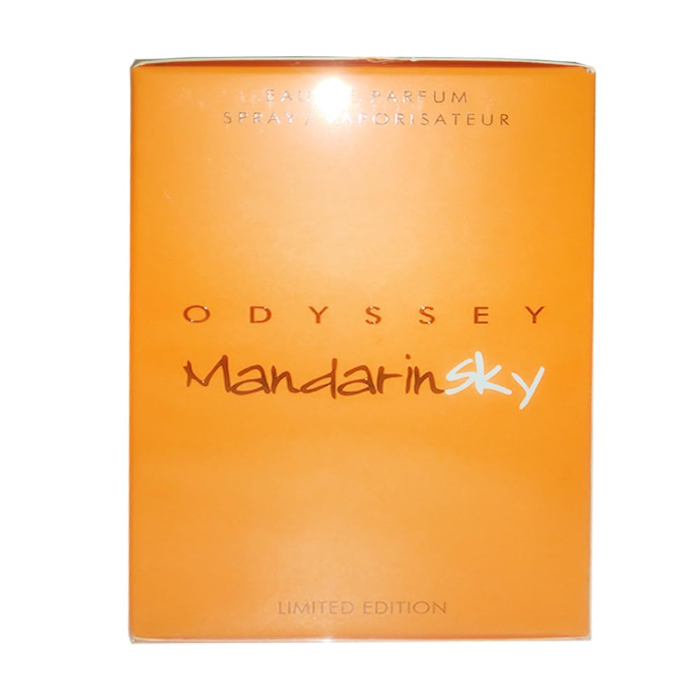 Armaf Odyssey Mandarin Sky Eau De Parfum 100ml bottle and packaging box