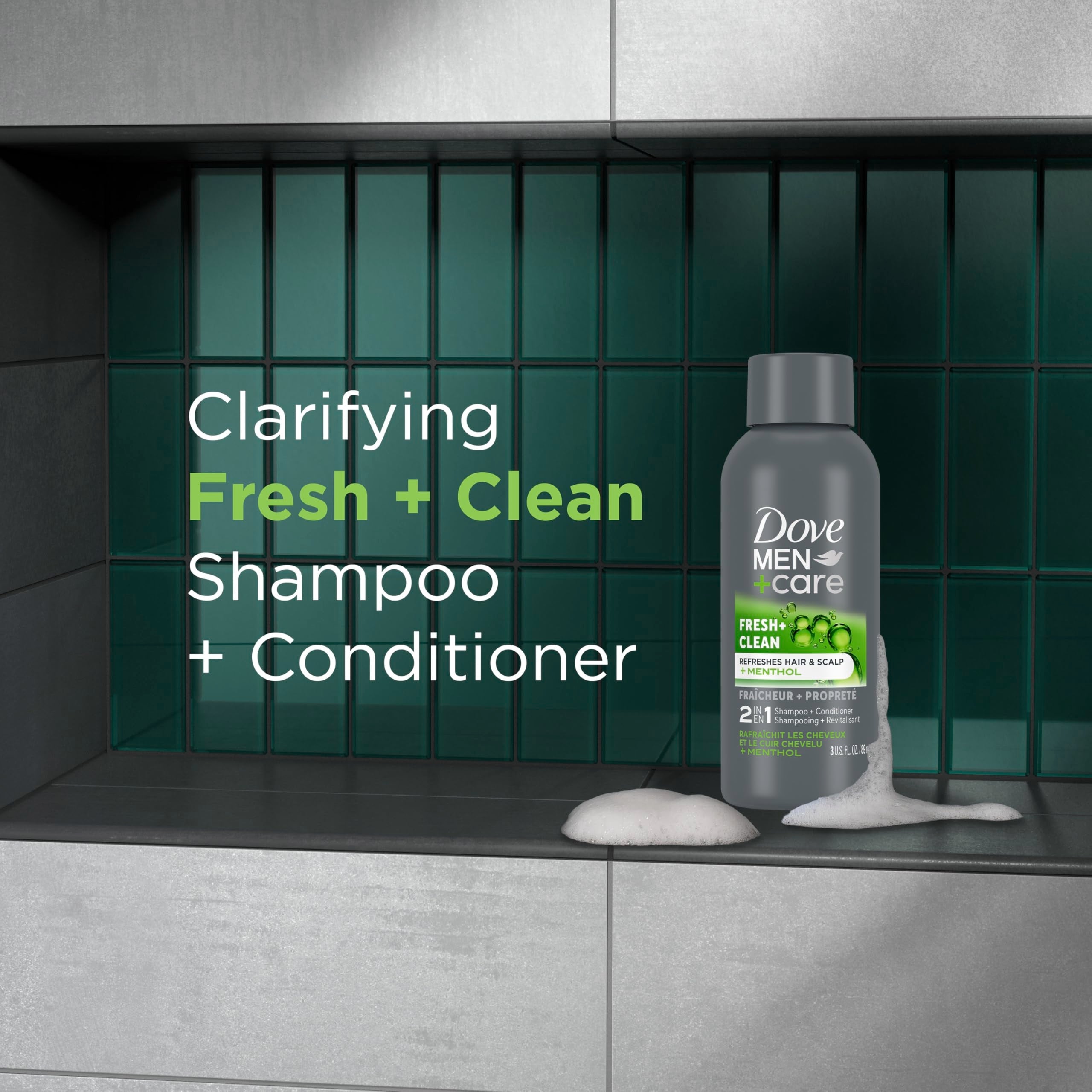 Texture and consistency of Dove Men Plus Care 2 in 1 product
