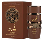 Lattafa Asad Bourbon 100ml spray premium long lasting unisex fragrance packaging
