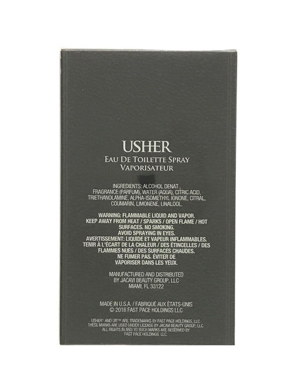 Authentic USA imported Usher He cologne for men elegant packaging profile