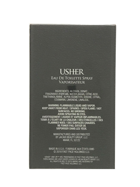 Authentic USA imported Usher He cologne for men elegant packaging profile