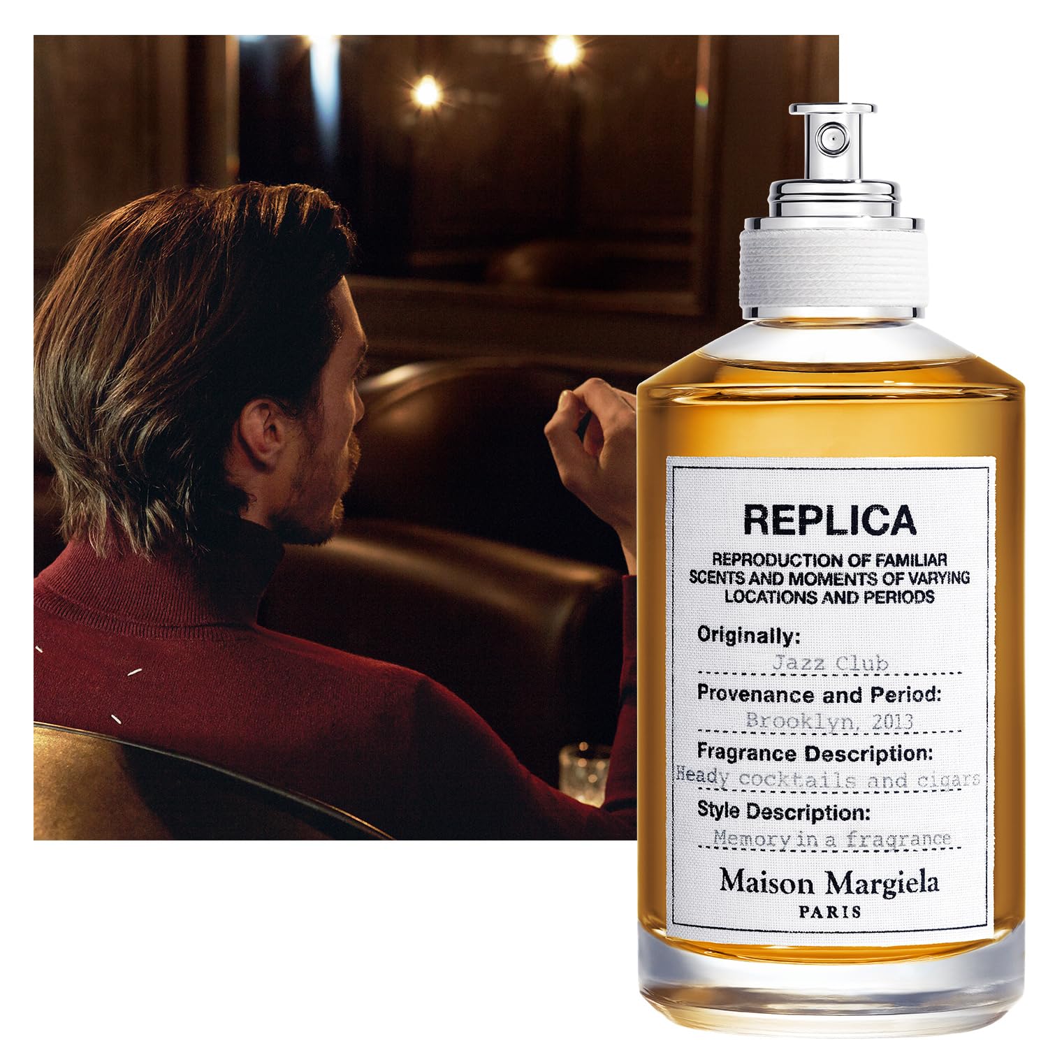 Maison Margiela Replica Jazz Club 30ml travel spray bottle authentic imported fragrance