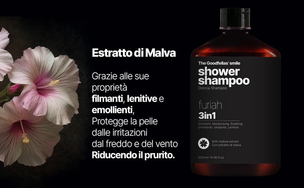 The Goodfellas' smile Furiah 500ml bottle for authentic international men's personal care