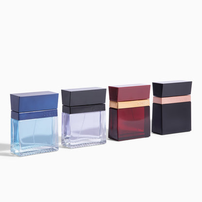 Back view of the GUESS Seductive Noir for Men Eau de Toilette box detailing the batch code info.