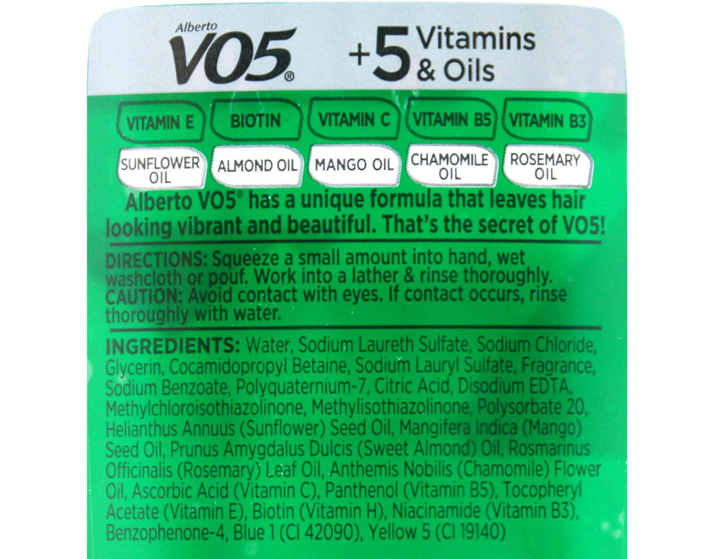 Alberto VO5 Men 3-in-1 cleanser for hair and body