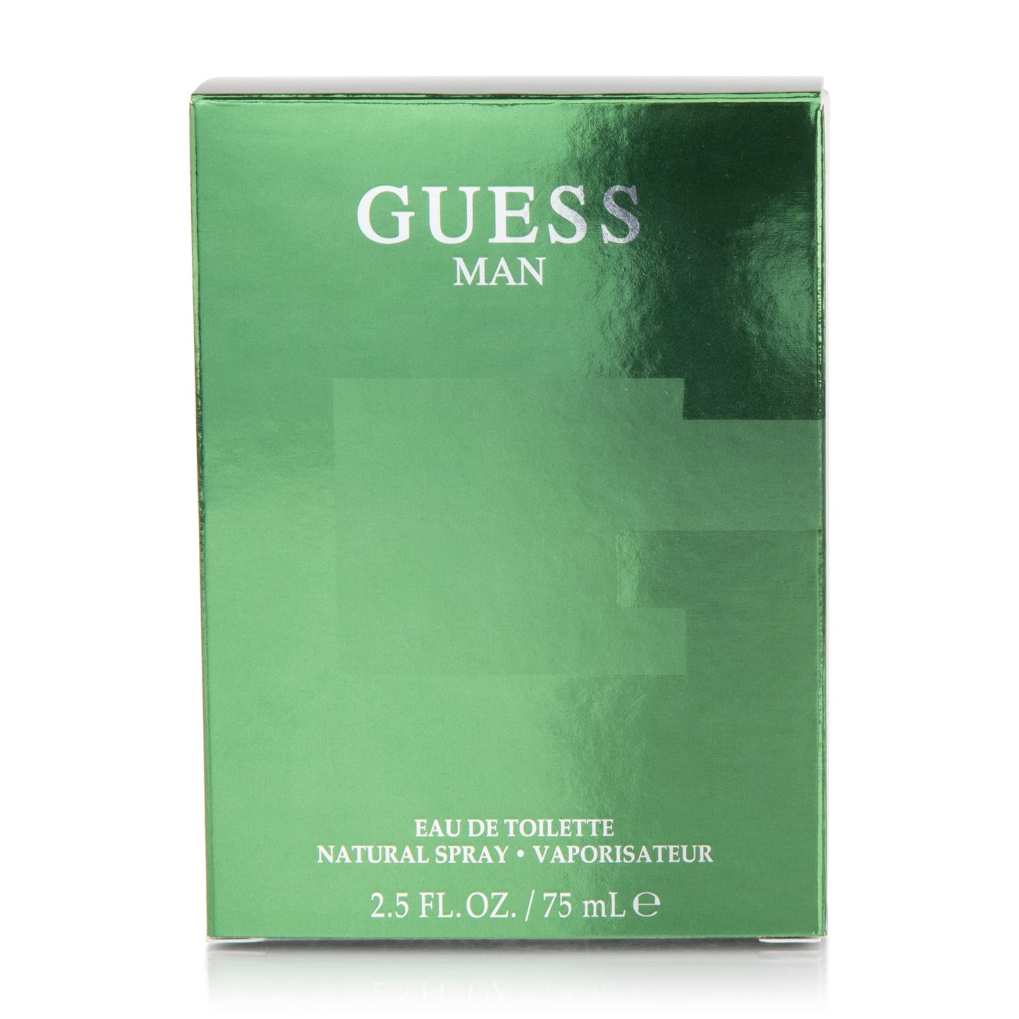 Premium GUESS Man fragrance bottle showcased against clean background