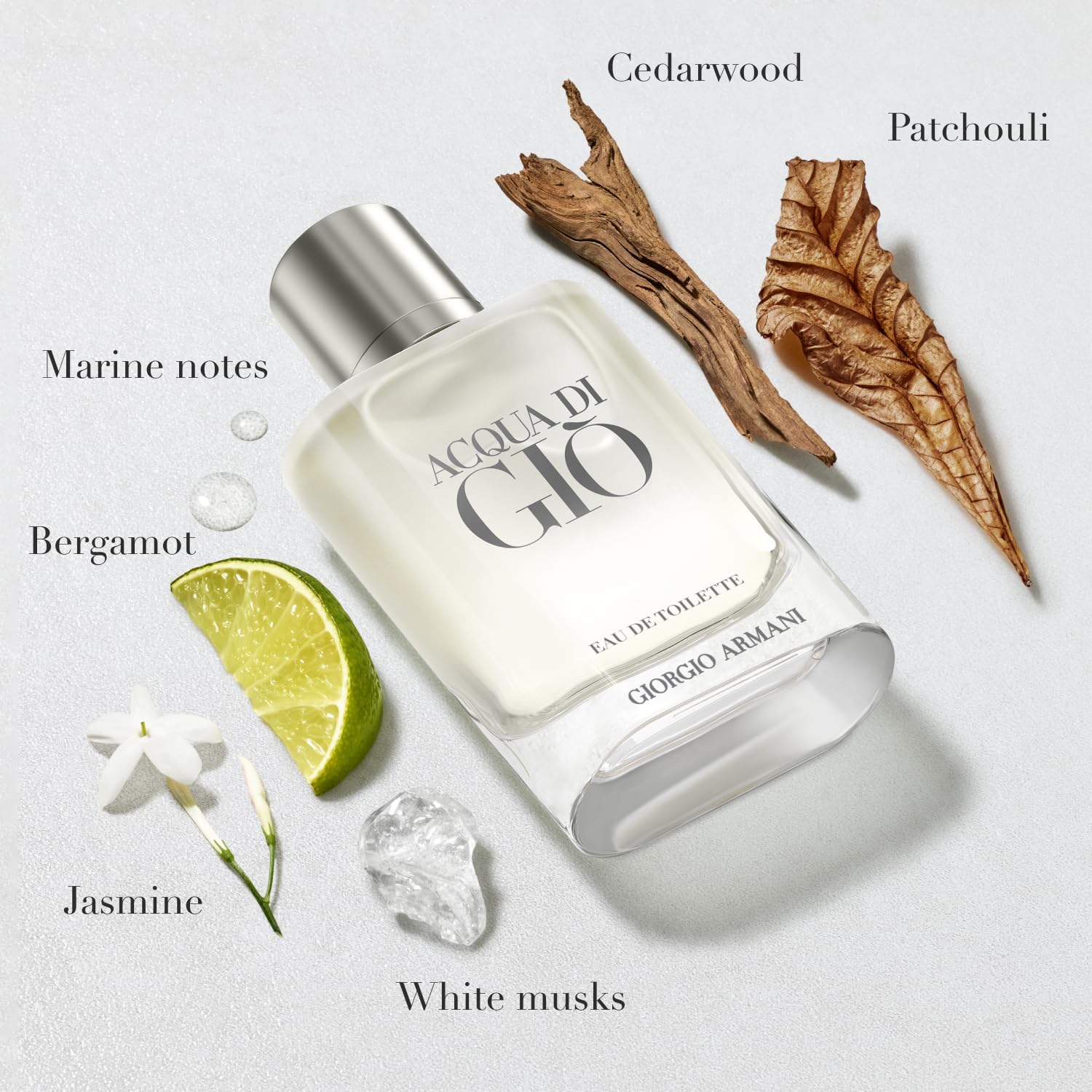 Giorgio Armani luxury travel fragrance collection featuring Eau de Toilette Profondo and Parfum editions