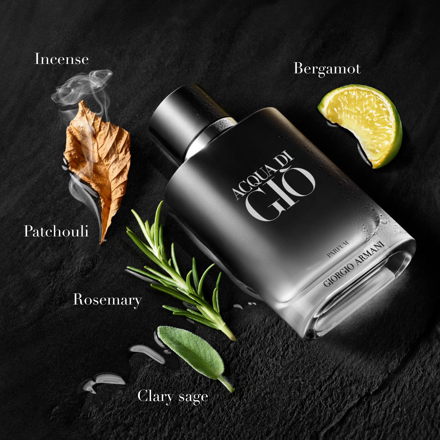 Authentic Armani Acqua di Gio gift set showcasing three zero point five fluid ounce mini sprays