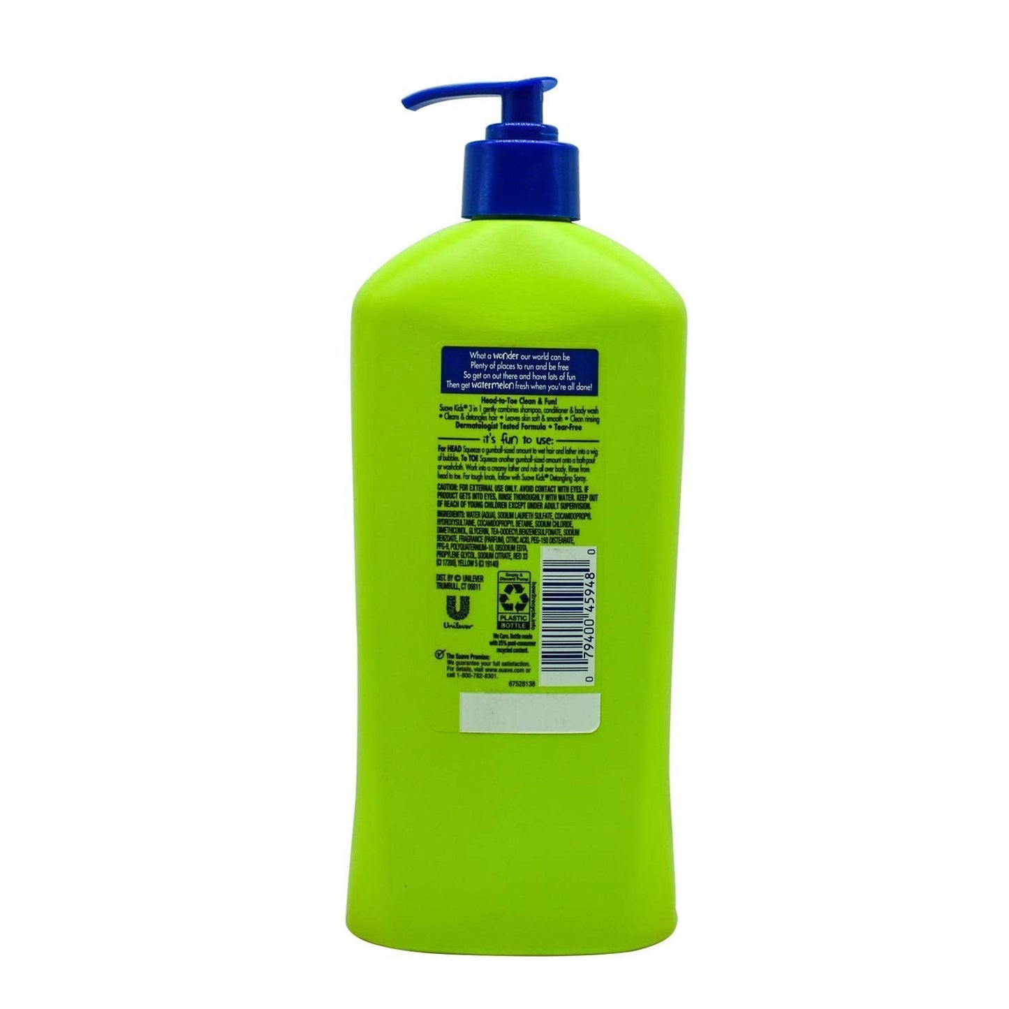 Suave Kids 3-in-1 body wash and conditioner for children