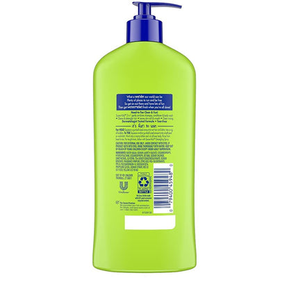 Watermelon scented Suave kids bath product bottle label